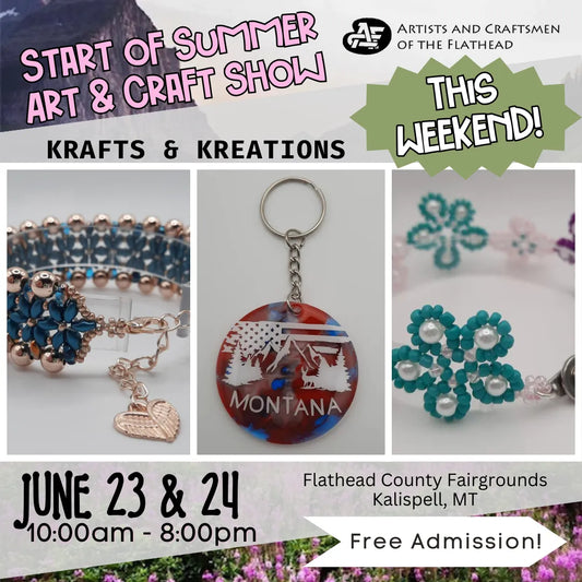 Craft Fair June 23rd and 24th