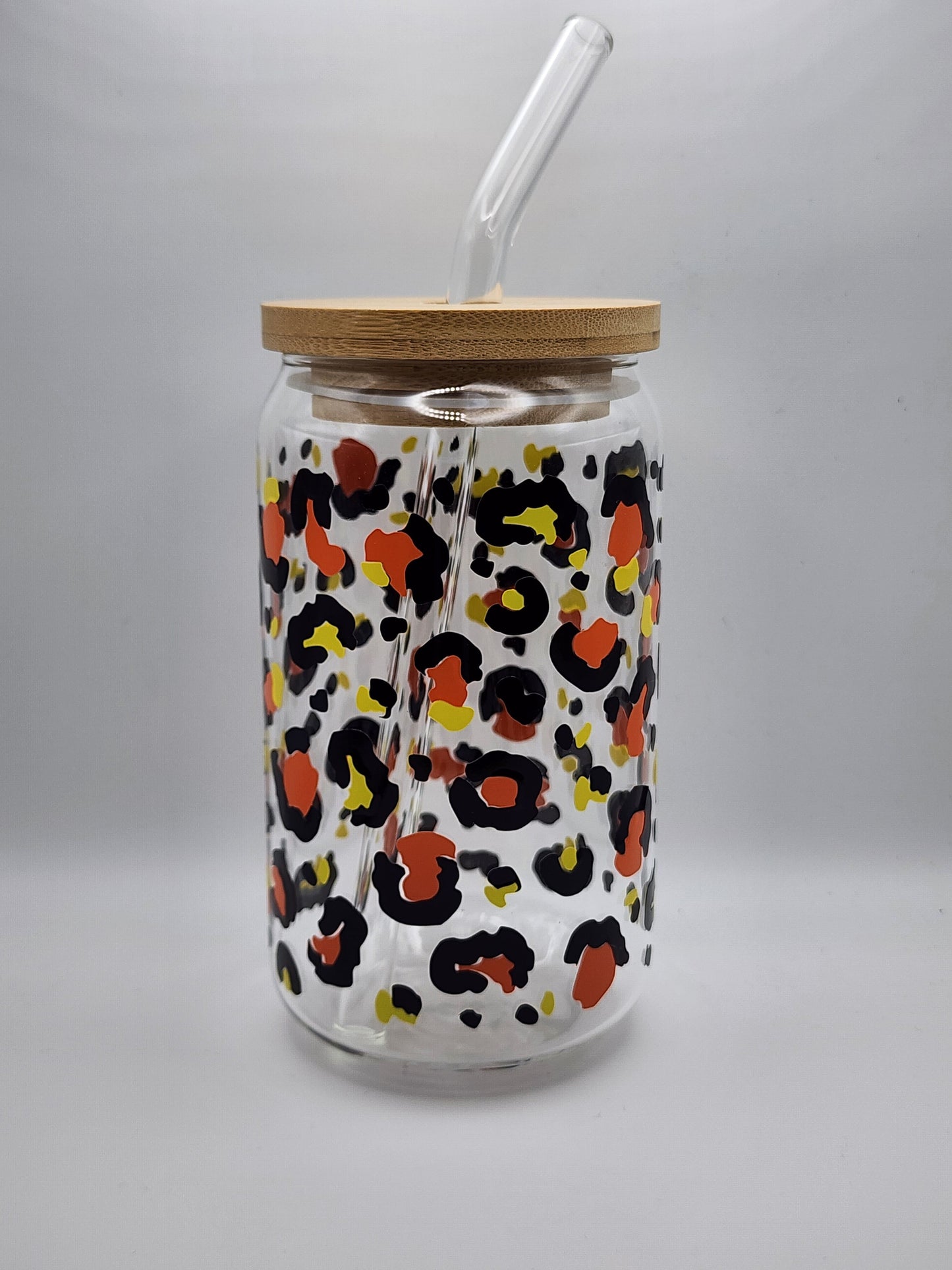 Animal Decal Glass Tumblers