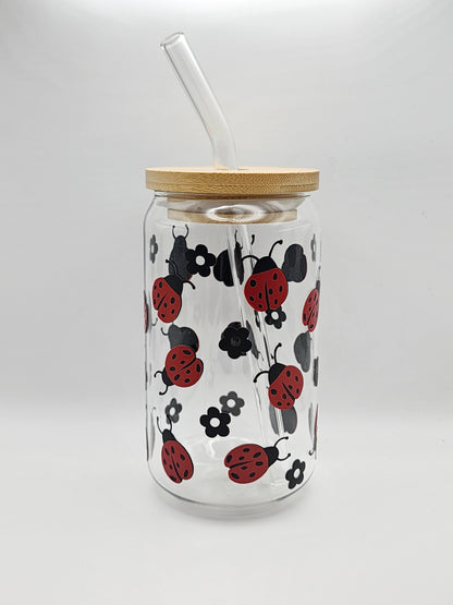 Animal Decal Glass Tumblers