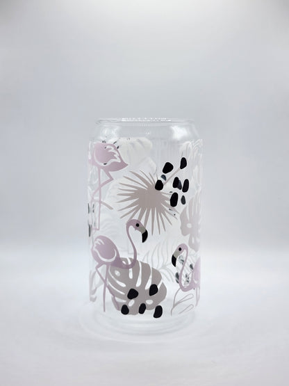 Glass Tumblers with Color Changing Vinyl