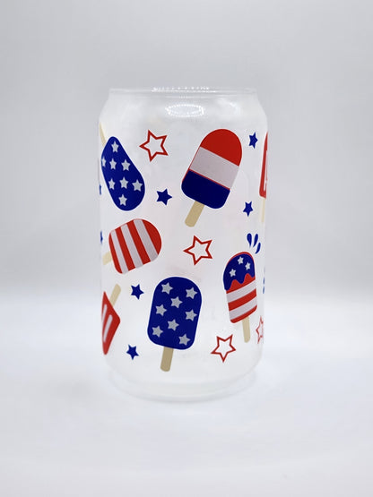 Glass Tumblers with Color Changing Vinyl