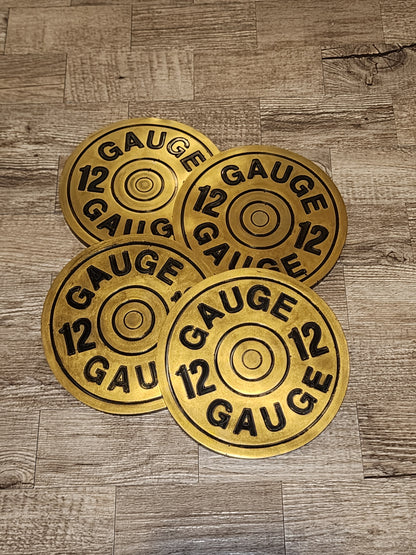 12 Gauge Coaster Set