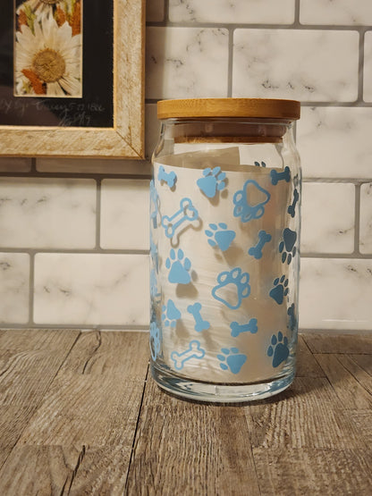 Animal Decal Glass Tumblers