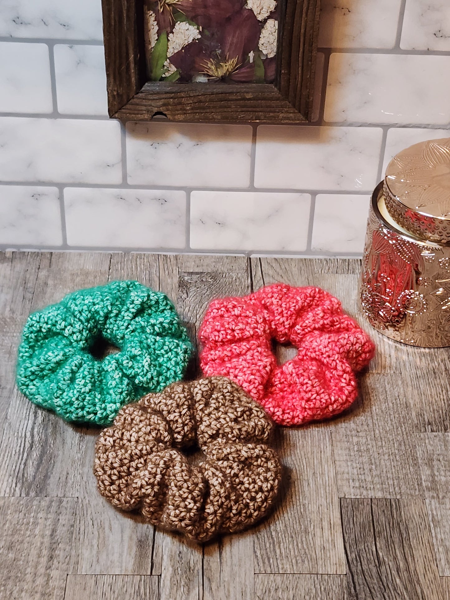 Scrunchies - Cotton Yarn