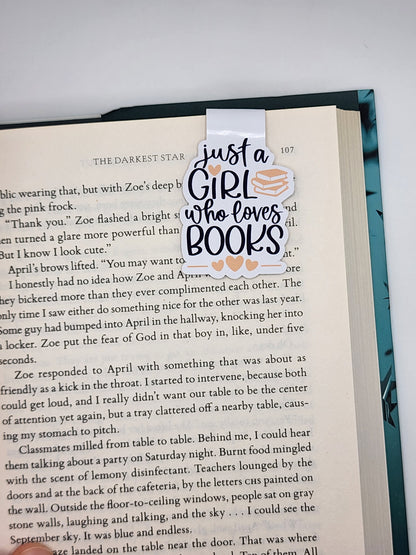 Magnetic bookmarks