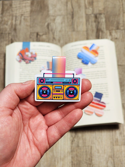 Retro Magnetic bookmarks