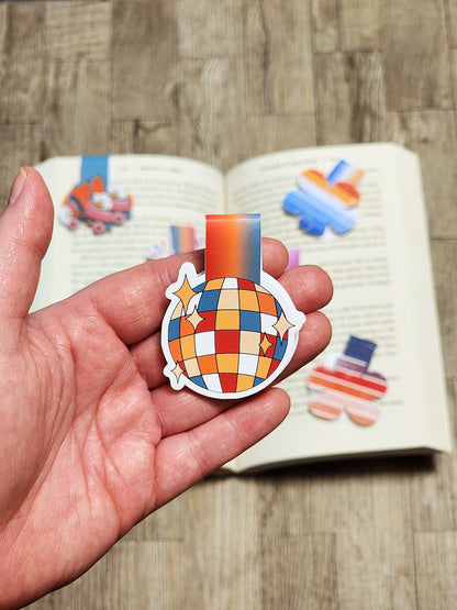 Retro Magnetic bookmarks