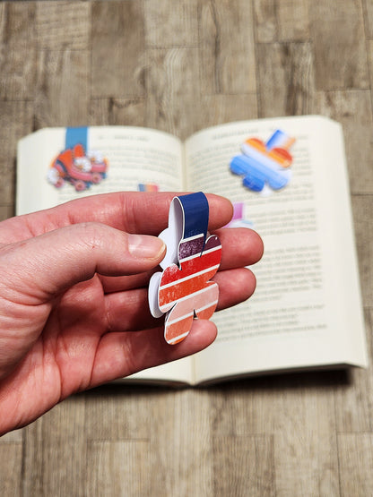 Retro Magnetic bookmarks