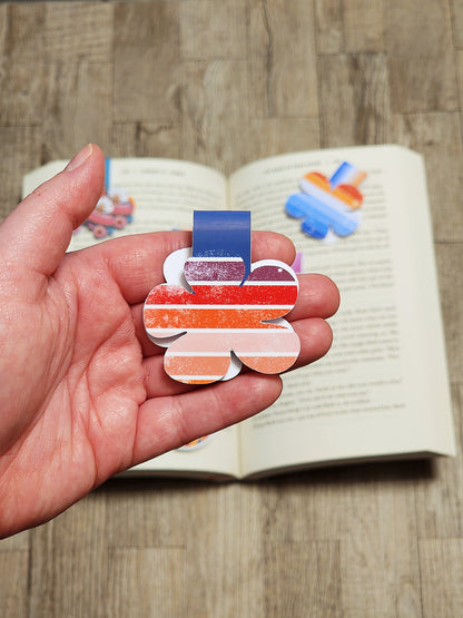 Retro Magnetic bookmarks