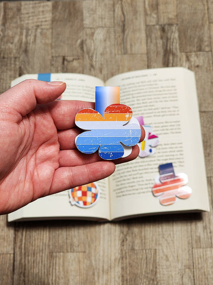 Retro Magnetic bookmarks