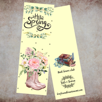 Spring Bookmarks