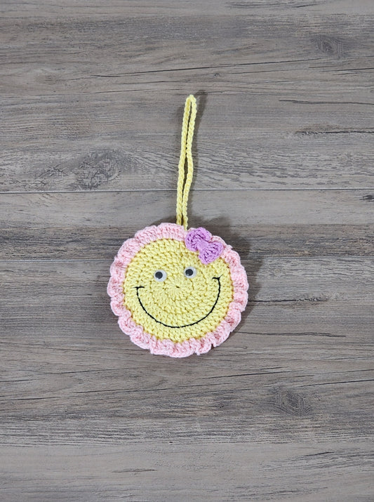 Smiley Flower Mirror