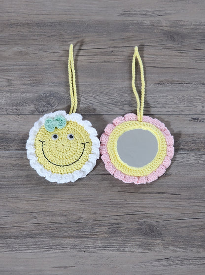 Smiley Flower Mirror