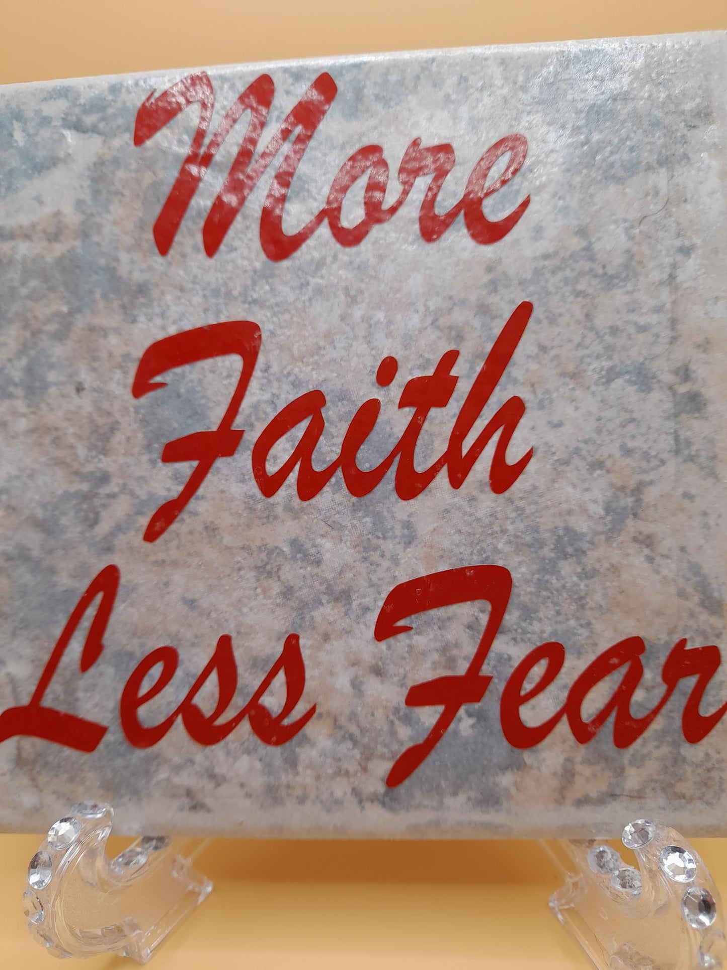 More Faith Tile