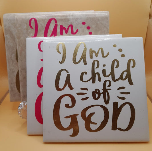 I am a Child of God Tile