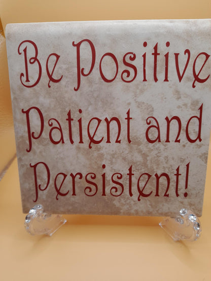 Be Positive Tile