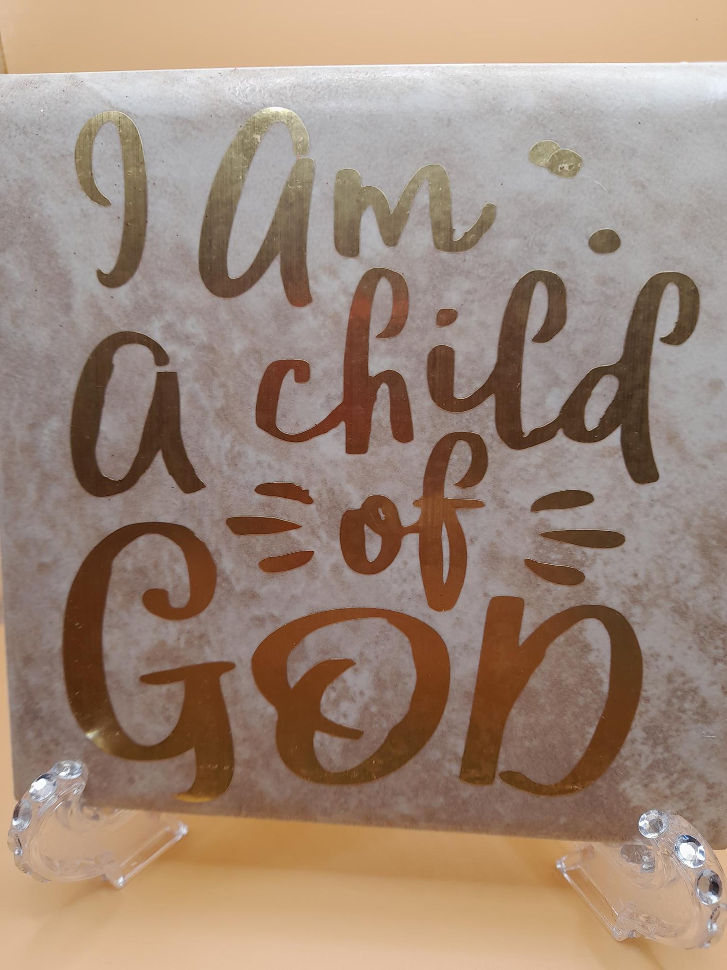 I am a Child of God Tile